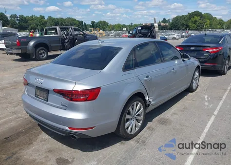 2017 Audi A4 2.0T Premium from USA, damaged, VIN WAUANAF43HN057164